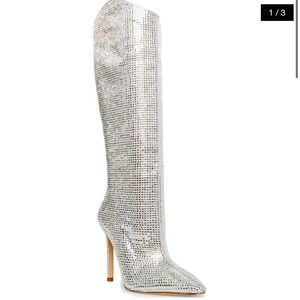 Steve Madden rhinestone Violetta boots